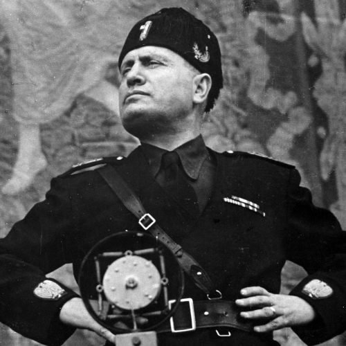 UNSPECIFIED - CIRCA 1883:  Benito Mussolini (1883-1945), Italian statesman.  (Photo by Roger Viollet/Getty Images)